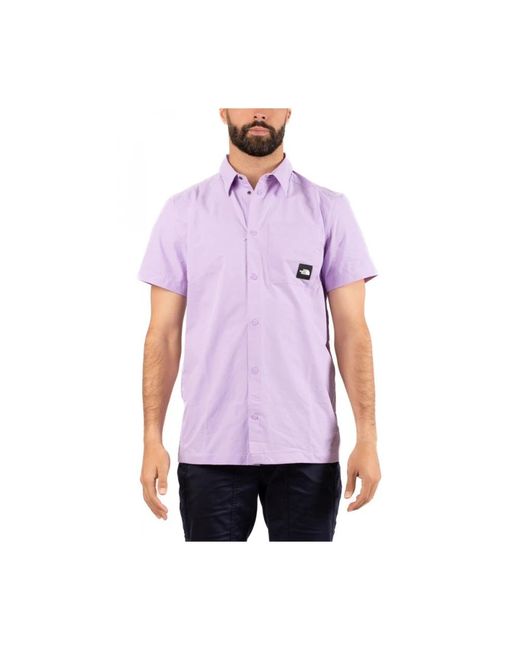 The North Face Hemd outdoor abenteuer stil in Purple für Herren