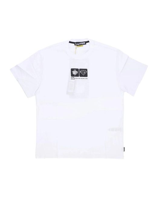 Iuter White T-Shirts for men
