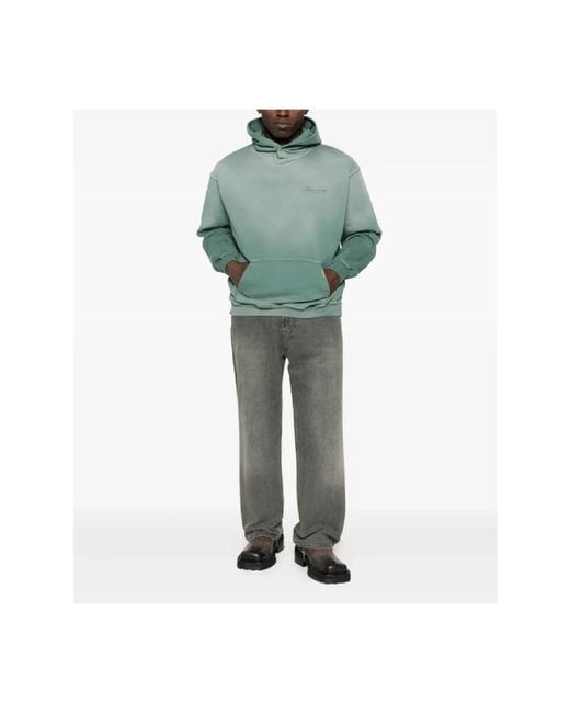 Represent Hoodies & Sweatvesten ,Groen ,Katoen Owners Club Script Hoodie in het Green voor heren