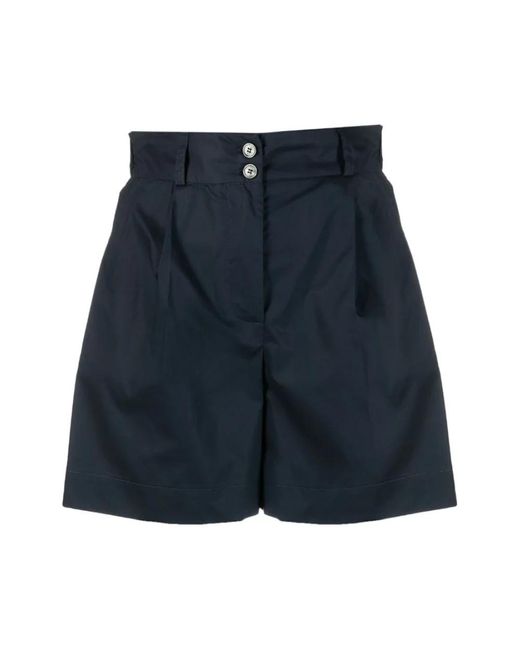 Woolrich Blue Short Shorts