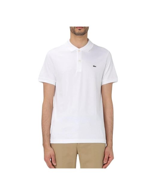 Lacoste White Polo Shirts for men