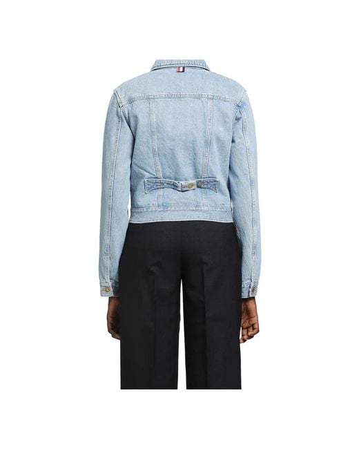 Thom Browne Blue Denim Jackets