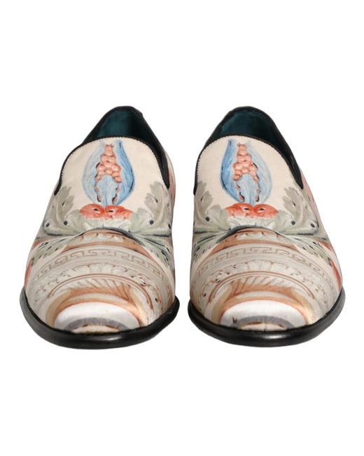 Dolce & Gabbana White Loafers for men