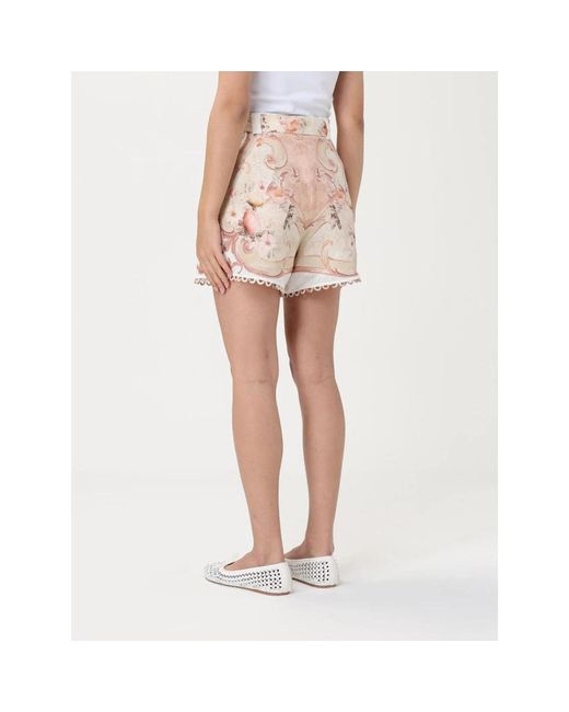 Twinset Pink Short Shorts