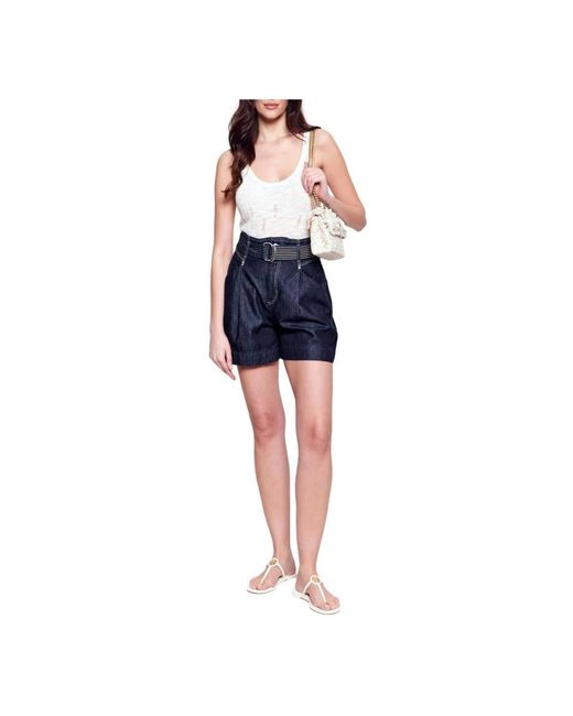 HUGO C Cargo Short in het Blue