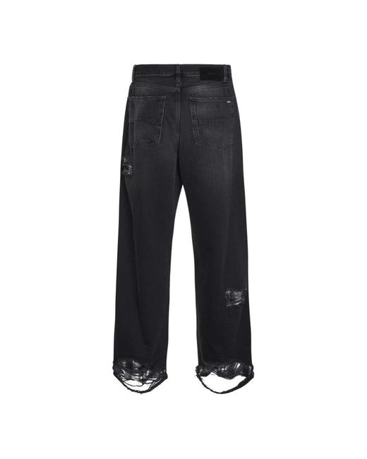 Amiri Black Straight Fit Jeans for men