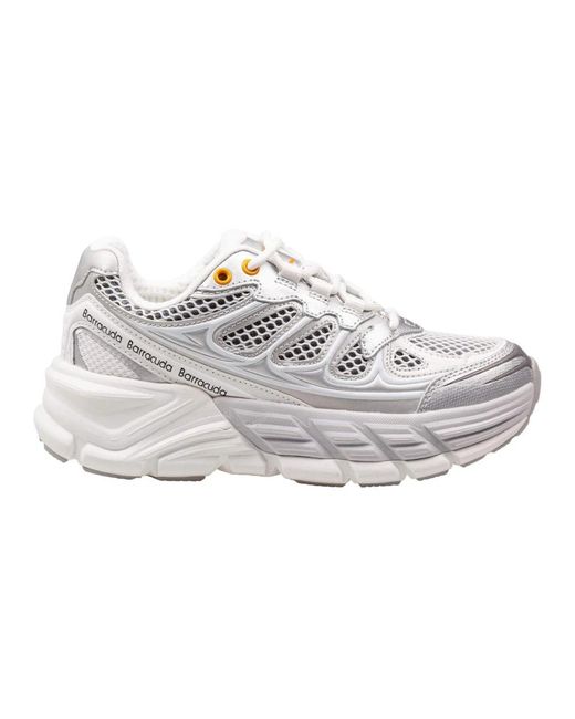 Barracuda Roundone Sneakers in het White
