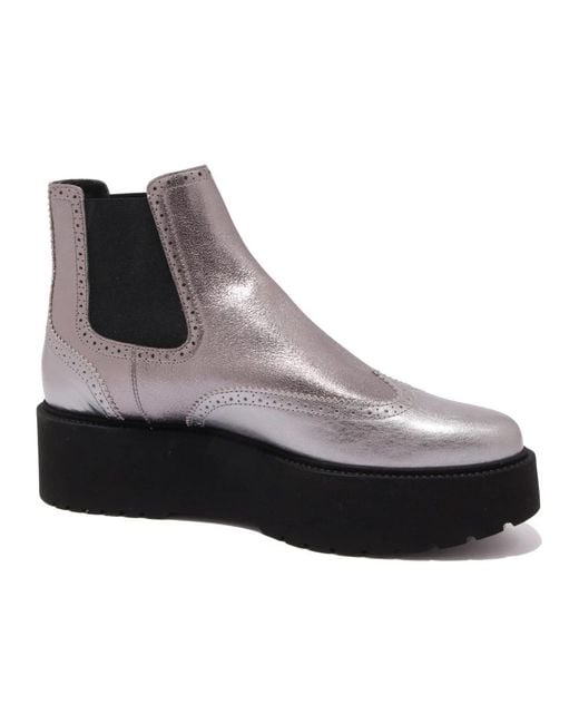 Hogan Black Chelsea Boots