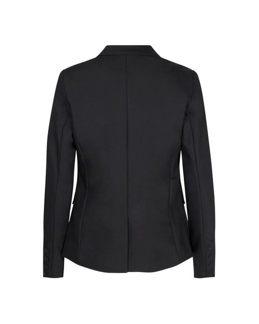 Mos Mosh Jassen ,Zwart ,Katoen Klassieke Zwarte Night Blazer in het Black