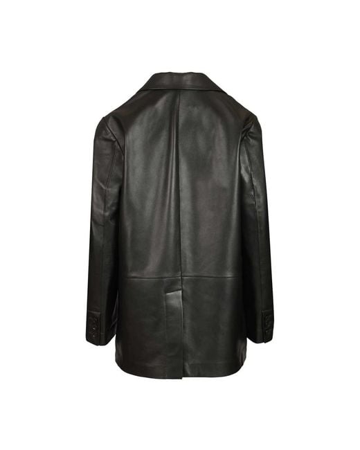 Arma Black Leather Jackets