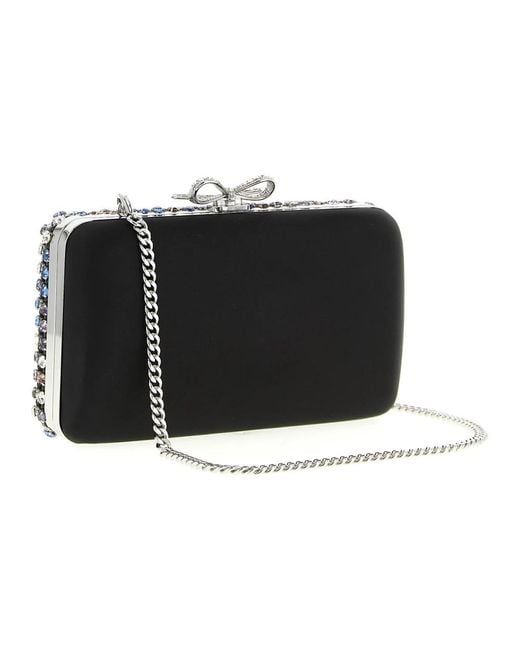 Clutches Self-Portrait en coloris Black