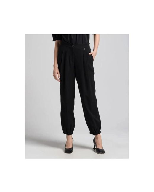 Trousers > sweatpants Twin Set en coloris Black
