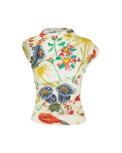 Folklore flower top Vivienne Westwood de color Multicolor