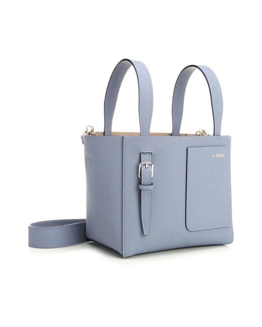 Valextra Blue Handbags