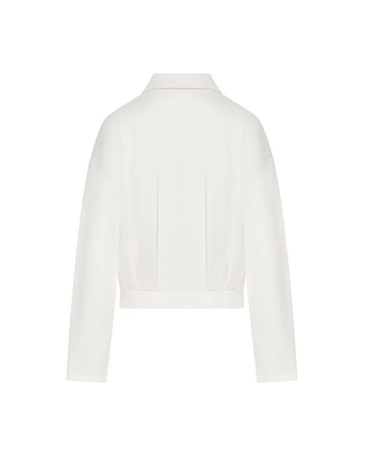 Max Mara White Light Jackets