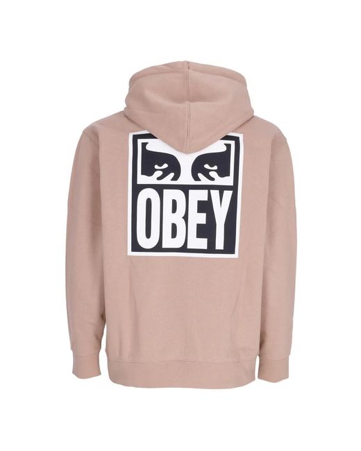 Obey Pink Hoodies for men