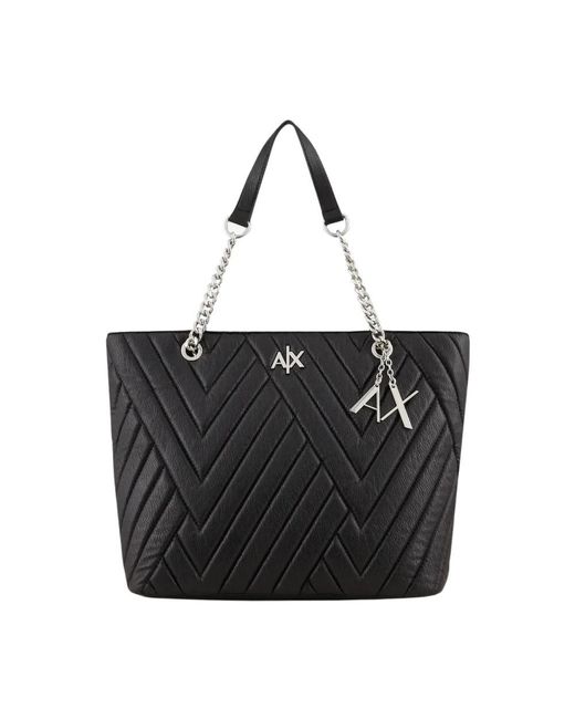 Armani Exchange Black Handbags