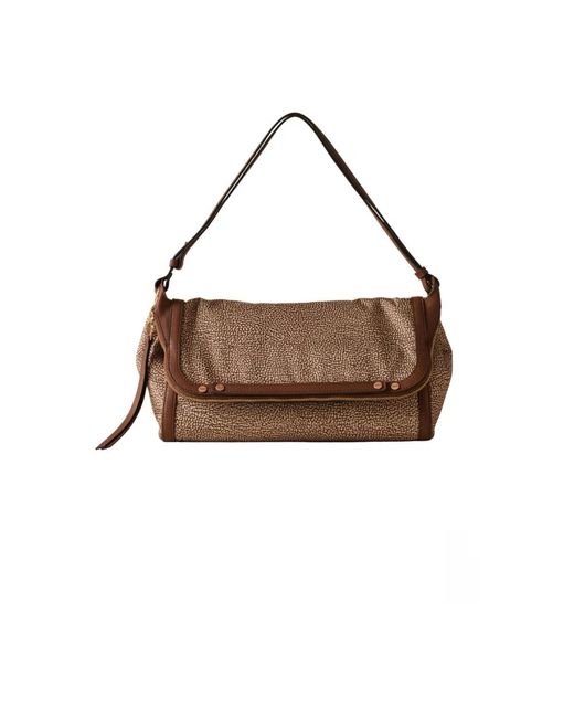 Borbonese Brown Shoulder Bags