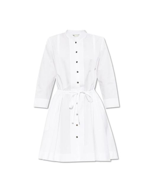 Shirt Dresses Tory Burch en coloris White