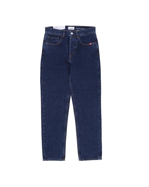 AMISH Blue Straight Fit Jeans for men