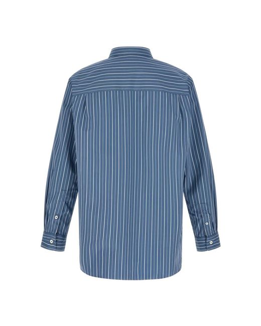 A.P.C. Blue Casual Shirts for men