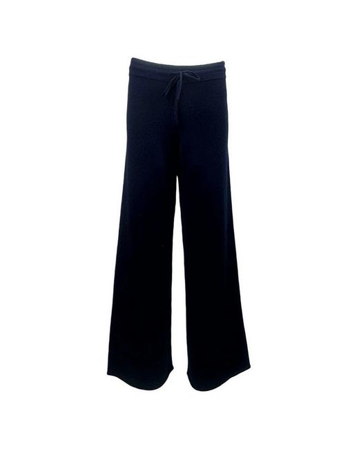 Mc2 Saint Barth Broeken ,Blauw ,Wol Cambon Wool Broeken in het Blue