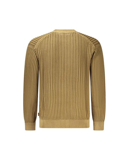 HUGO Green Cotton Sweater for men