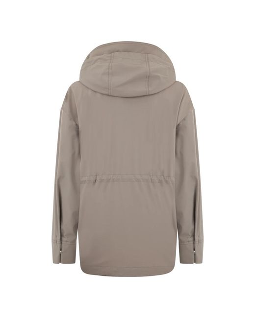 Moorer Gray Parkas