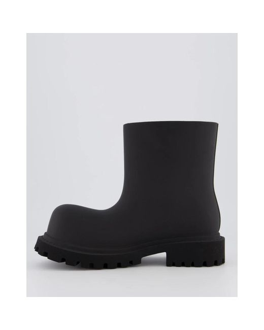 Balenciaga Black Ankle Boots
