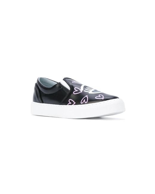 Chiara Ferragni Black Sneakers