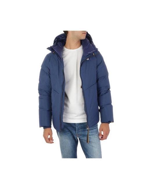 K-Way Blue Winter Jackets for men