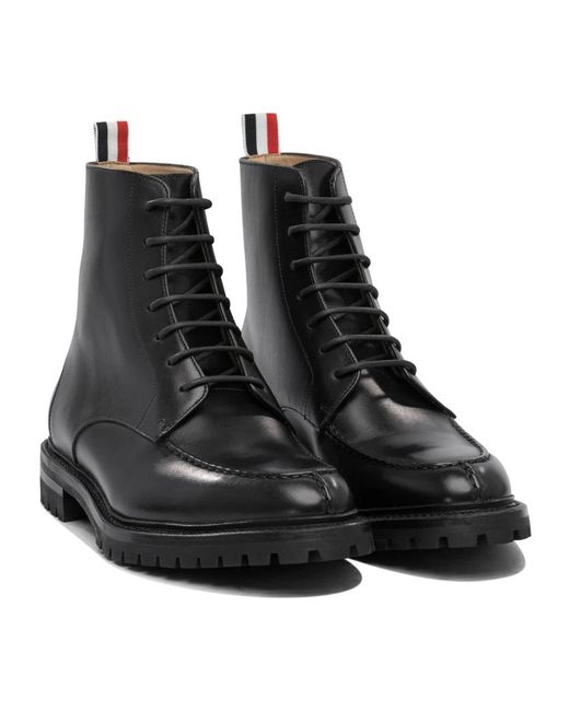 Lace-Up Boots di Thom Browne in Black da Uomo
