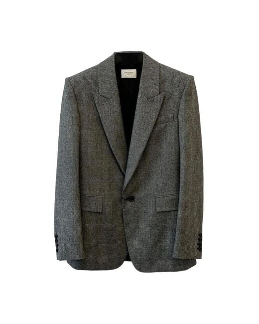 Blazers Saint Laurent de hombre de color Black