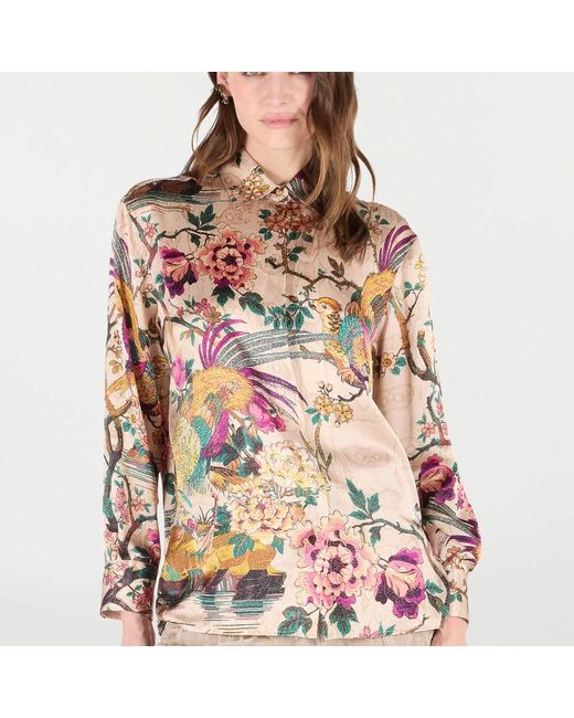 Roberto Cavalli Pink Shirts