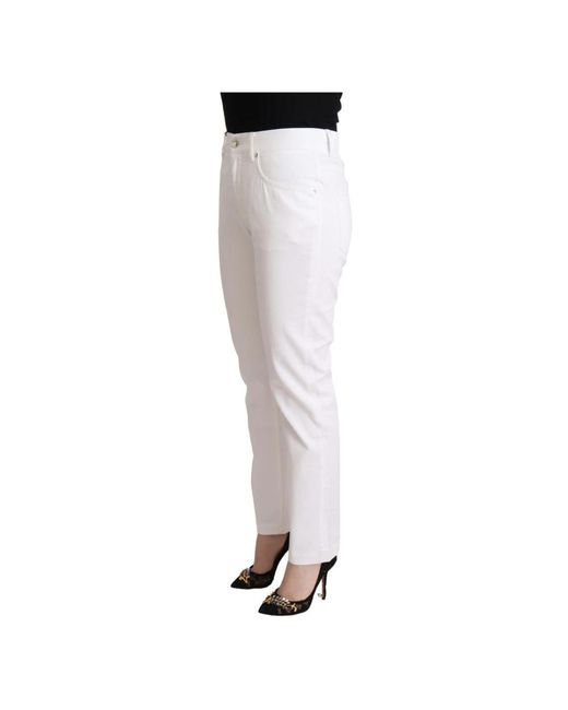Dolce & Gabbana Blue Skinny Jeans