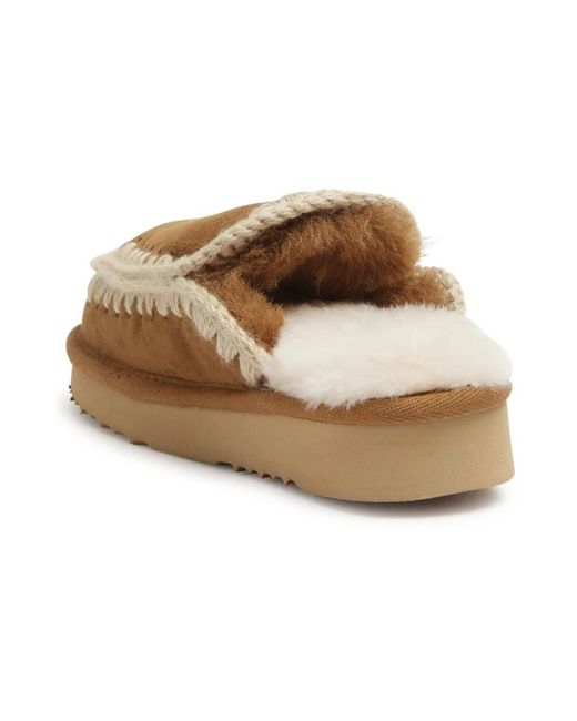 Mou Natural Eskimo Slipper