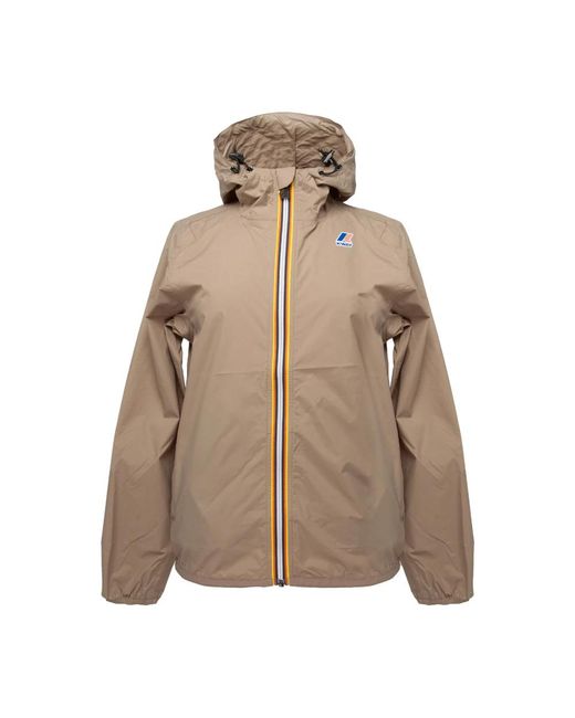Rain Jackets K-Way de color Brown