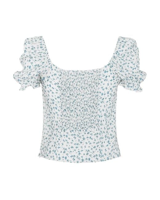 Mar De Margaritas Blue Blouses