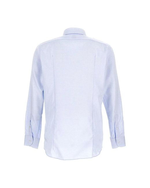Bagutta Blue Formal Shirts for men