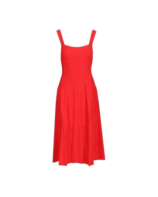 Staud Red Midi Dresses