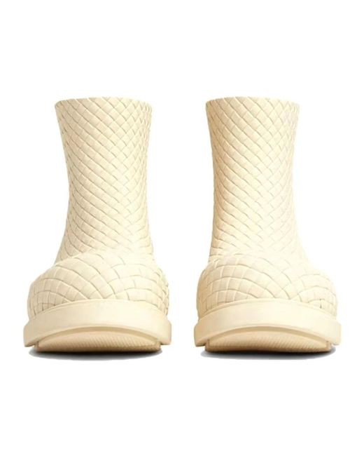 Bottega Veneta Natural Wellies