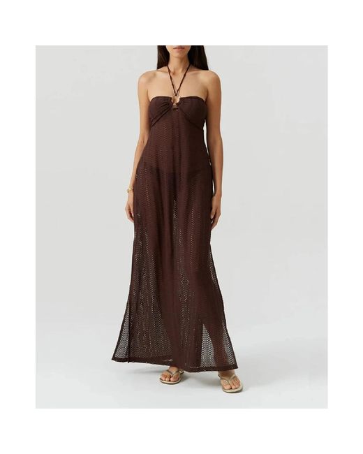 Melissa Odabash Brown Maxi Dresses