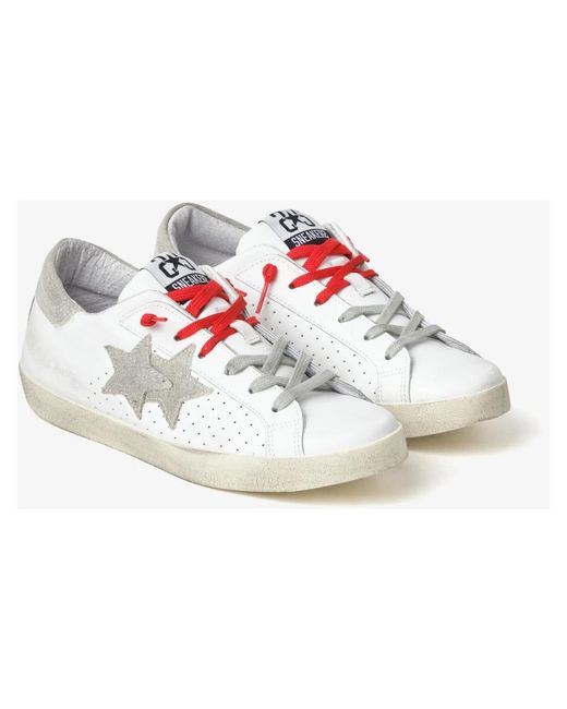 2 Star White Sneakers