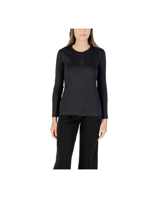 ARMANI EXCHANGE Black T-Shirts