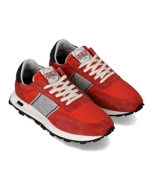 Philippe Model Red Sneakers for men