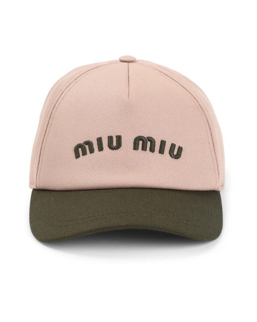 Miu Miu Pink Caps