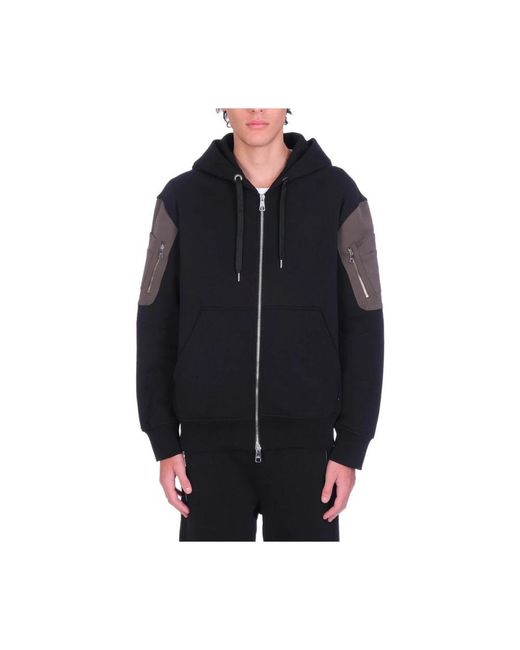 Neil Barrett Hoodies & Sweatvesten ,Zwart ,Accessories in het Black voor heren