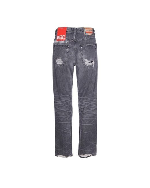 DIESEL Straight Jeans in het Blue