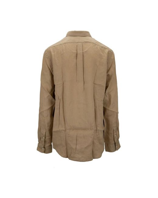 Ralph Lauren Hemd knopf in Natural für Herren