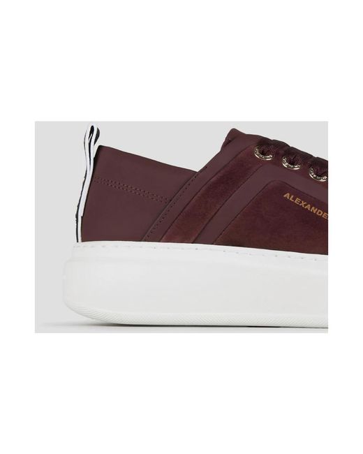Alexander Smith Purple Sneakers